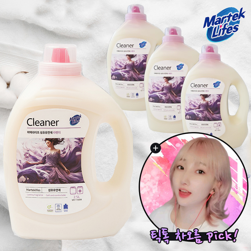 [틱톡커 차오름 pick] 마텍라이프 섬유유연제 2.5L x 4개